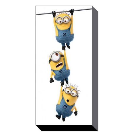 Hanging Minions Canvas Print (50cm x 100cm) £44.99